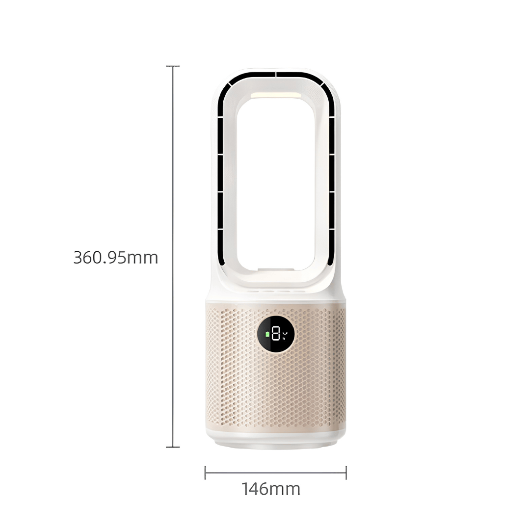 AirLuxe™ Bladeless Desk Fan
