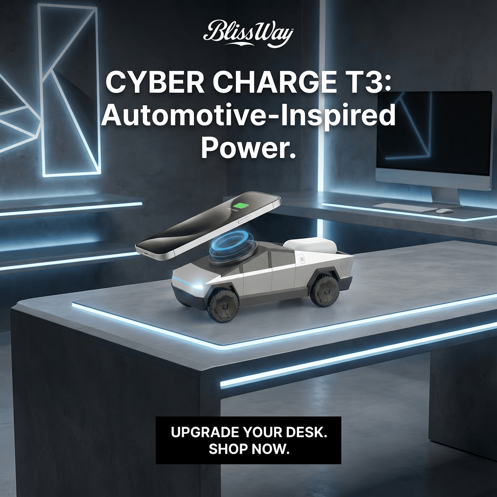 Cyber Charge T3 3-in-1 Wireless Dock Charger