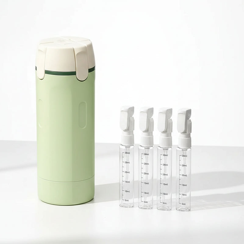 Tavelfill 4-in-1 Travel Dispenser Bottle for Toiletries