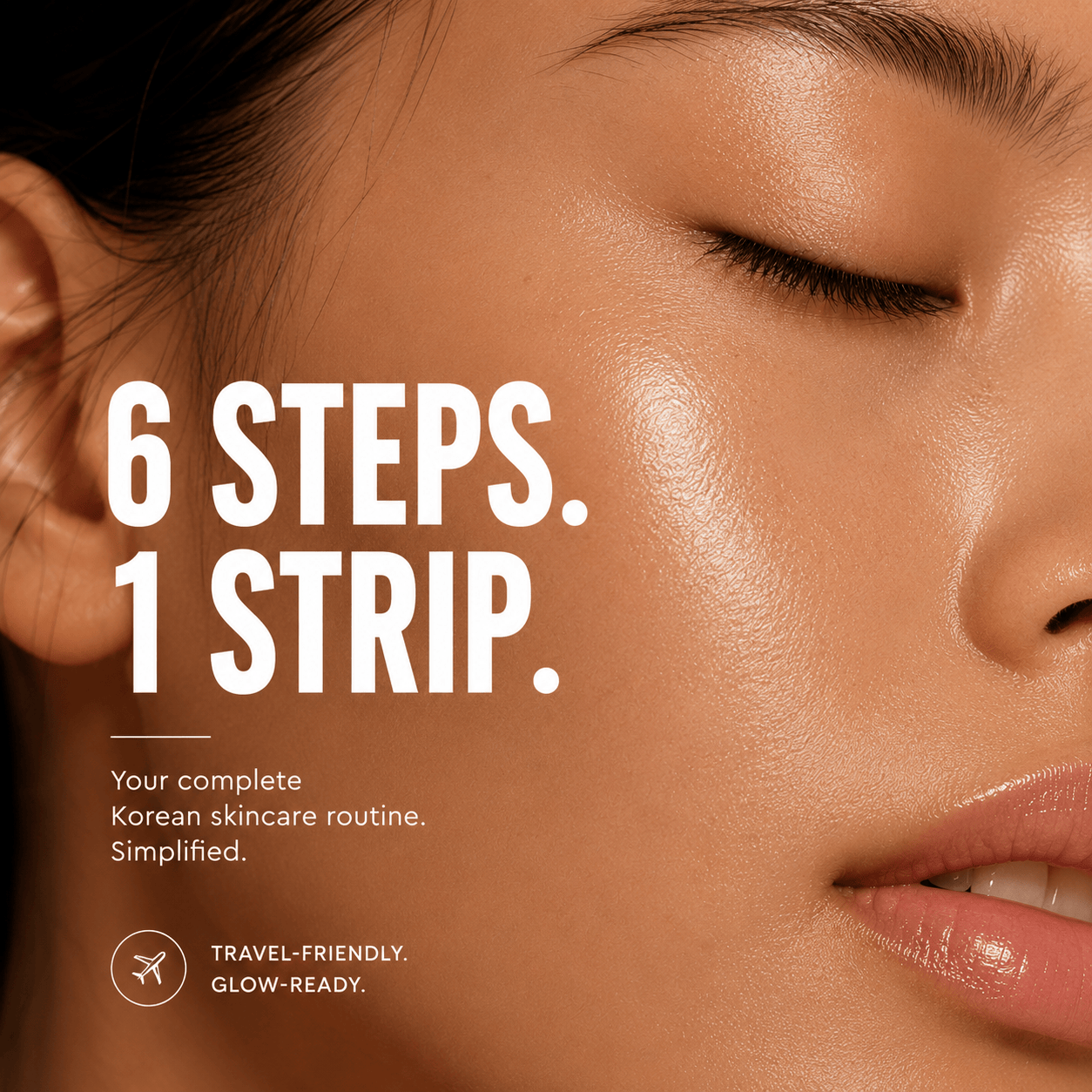 6 Steps. 1 Strip. - Blissway capsule set macro shot