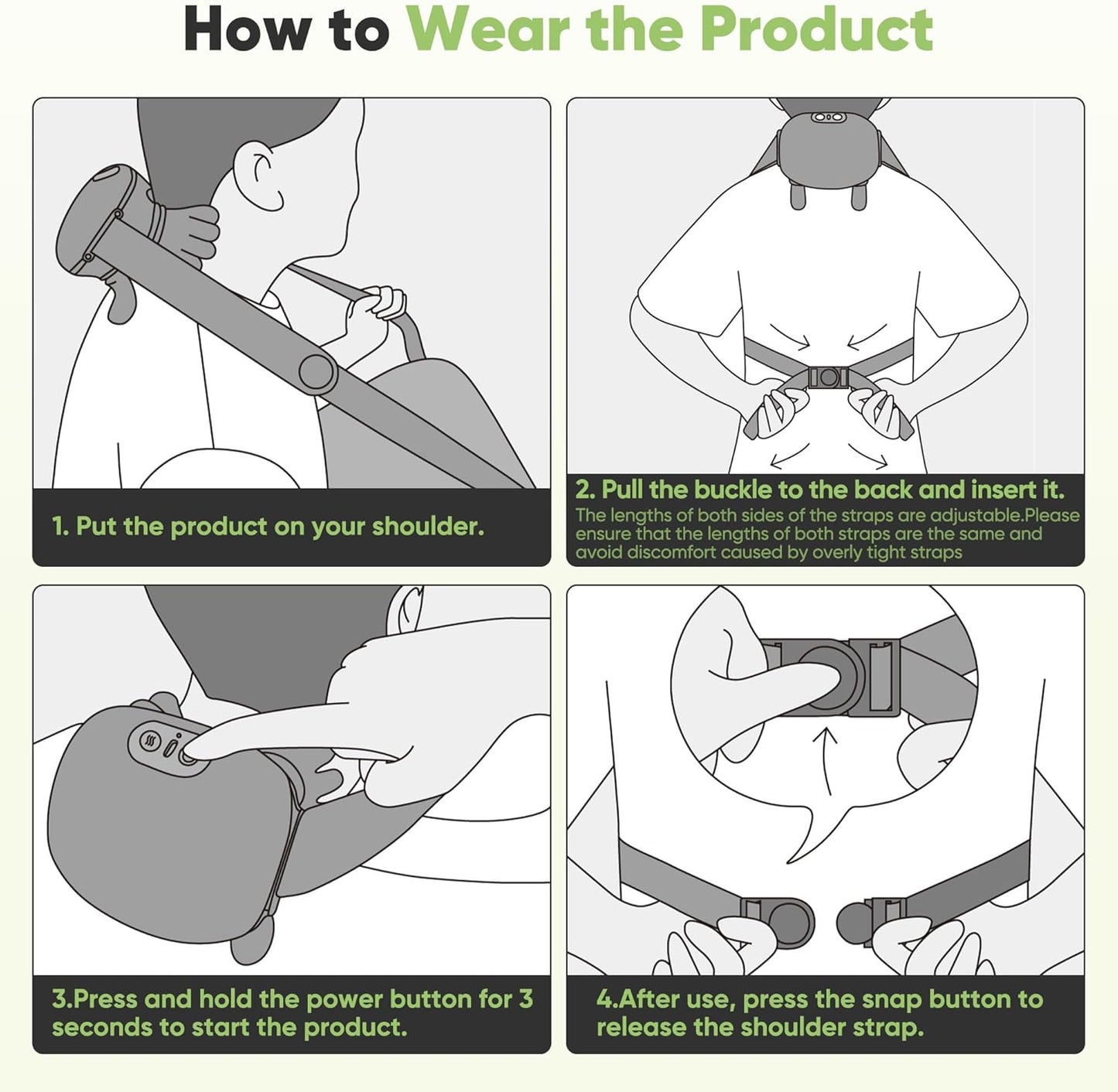 Blissway KneadEase™ — Deep Relief Neck Massager with Heat