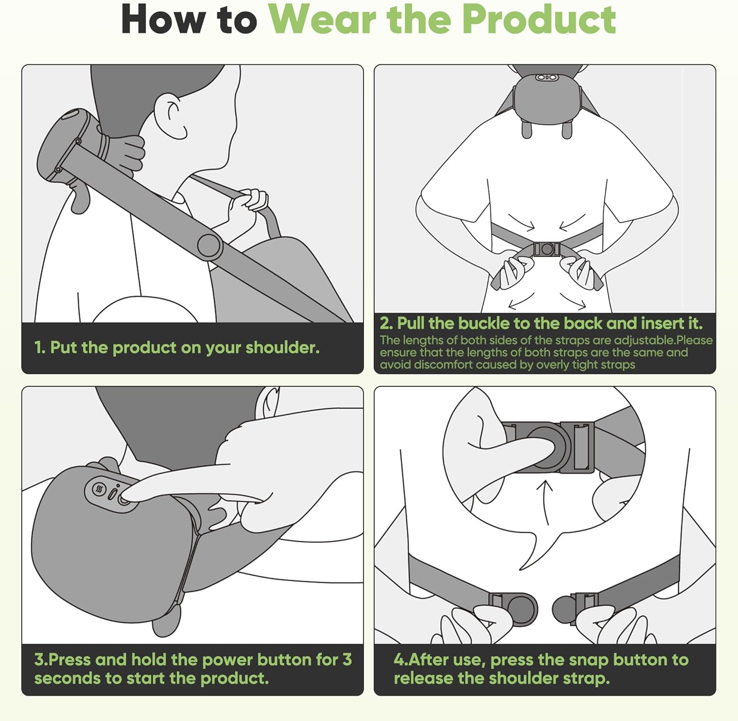 Blissway KneadEase™ — Deep Relief Neck Massager with Heat