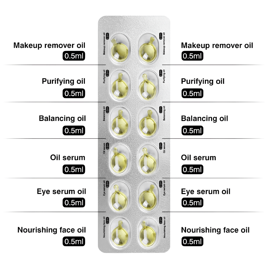 Blissway Travel Skincare Capsule Set | 6-in-1 Korean Beauty Ritual