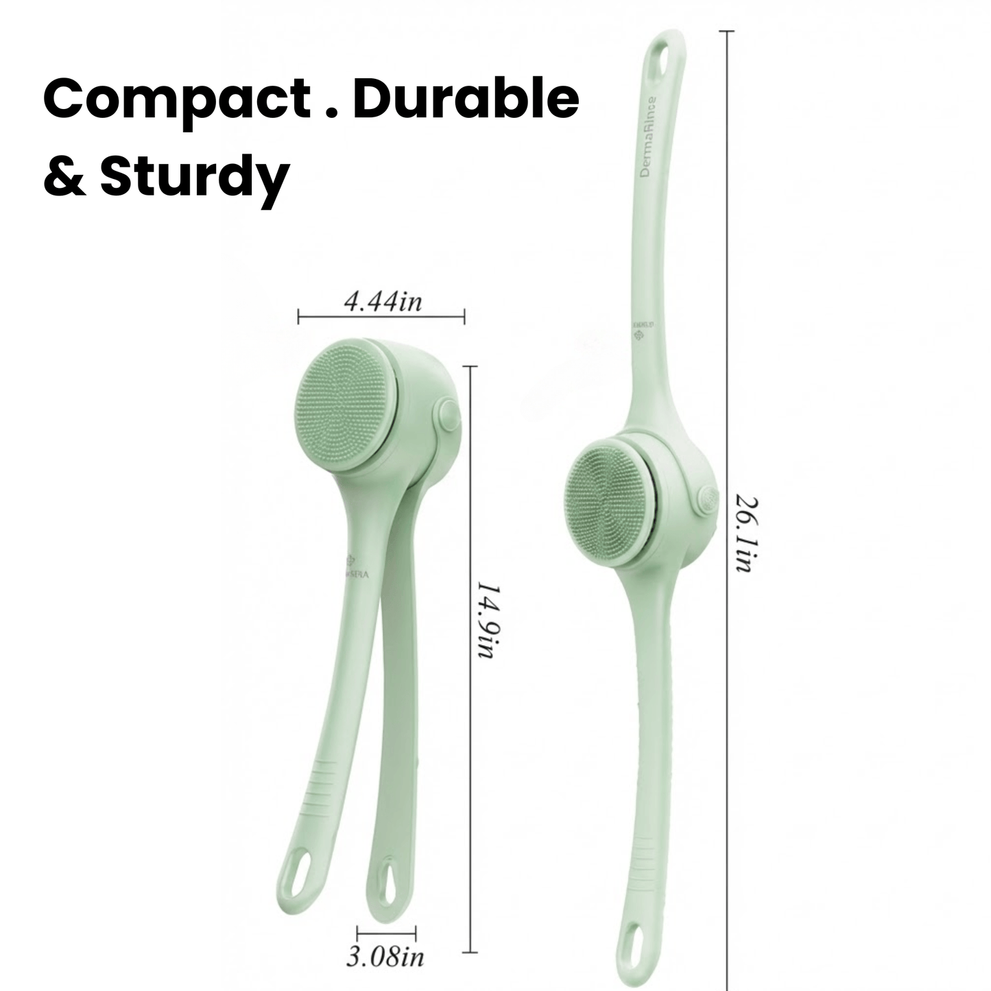 DermaRinse™ – Dermatologist-Inspired Electric Shower Brush