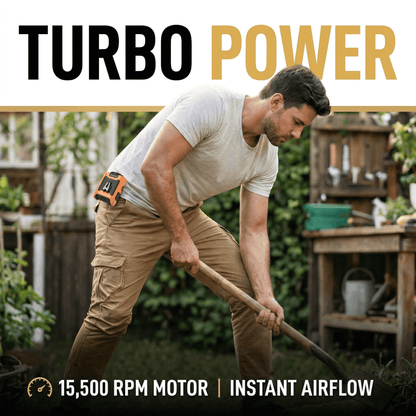 FrostClip Turbo — 3-in-1 Waist Fan, 10,000mAh Powerbank & LED Torch