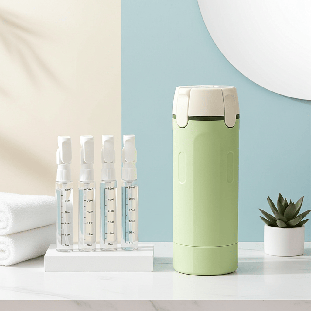 Tavelfill 4-in-1 Travel Dispenser Bottle for Toiletries