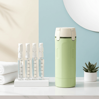 Tavelfill 4-in-1 Travel Dispenser Bottle for Toiletries