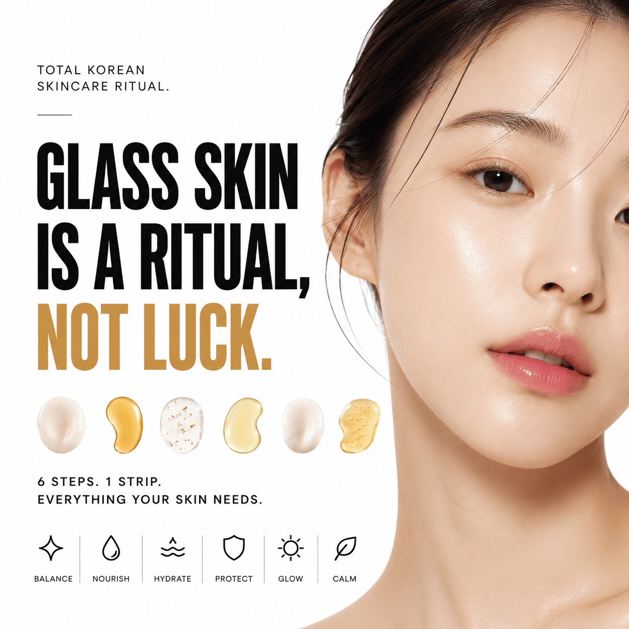 Blissway Travel Skincare Capsule Set | 6-in-1 Korean Beauty Ritual