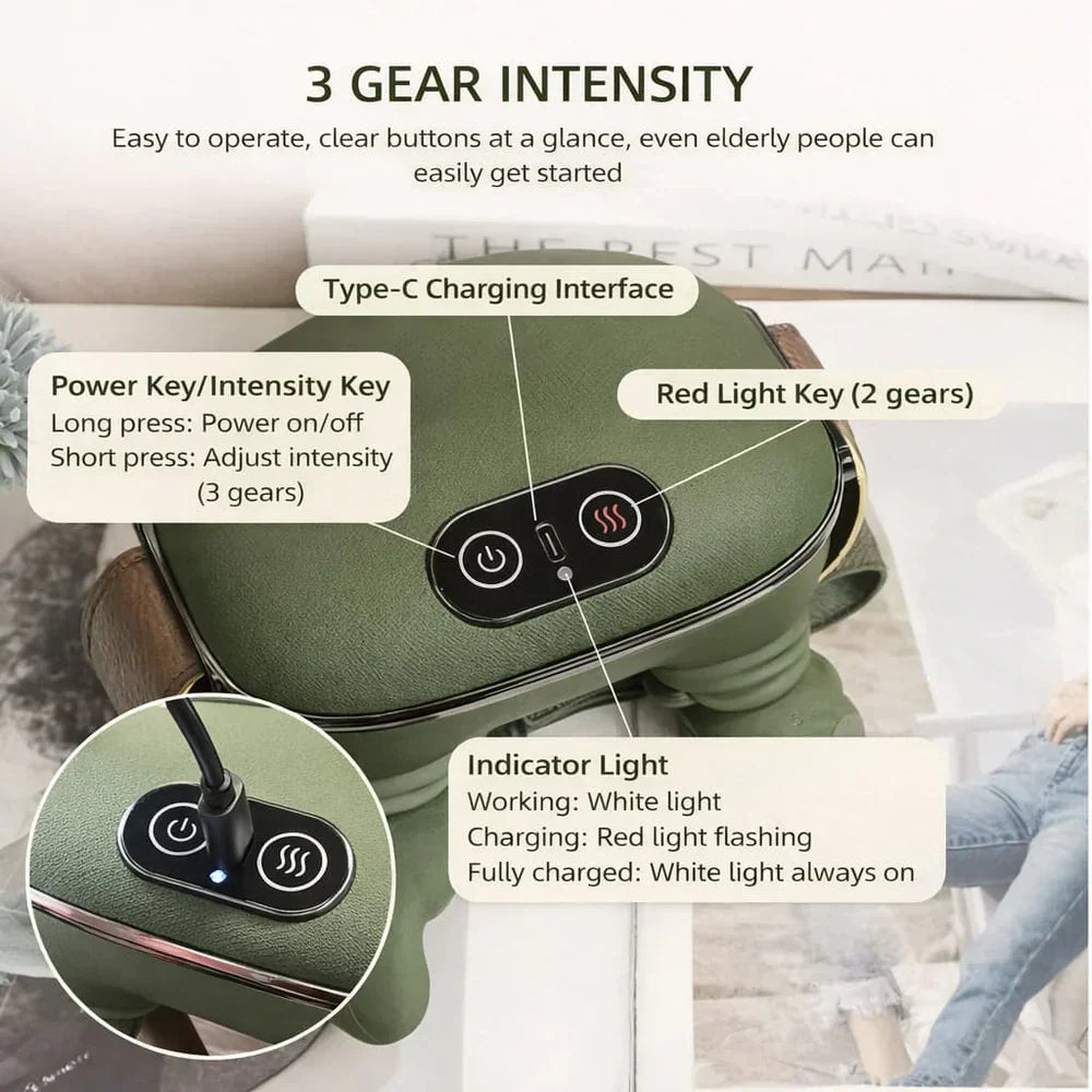 Blissway KneadEase™ — Deep Relief Neck Massager with Heat